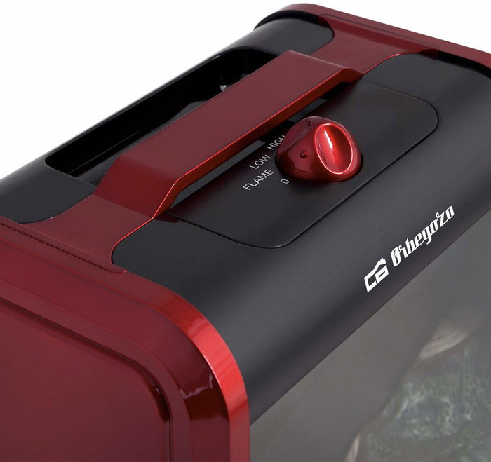 Orbegozo CM 9015 Chimenea Eléctrica Roja 1500W Orbegozo CM 9015 Chimenea Eléctrica Roja 1500W